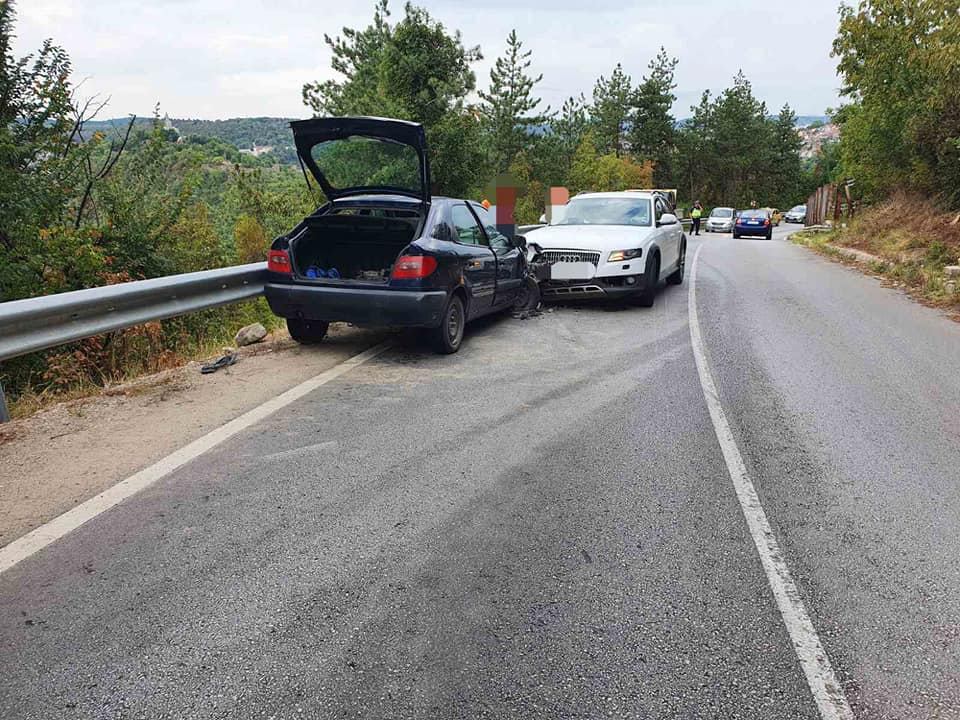 Жена пострада при катастрофа край Арбанаси