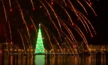 Грейнаха коледните елхи в Рио де Жанейро и Витлеем (ВИДЕО)