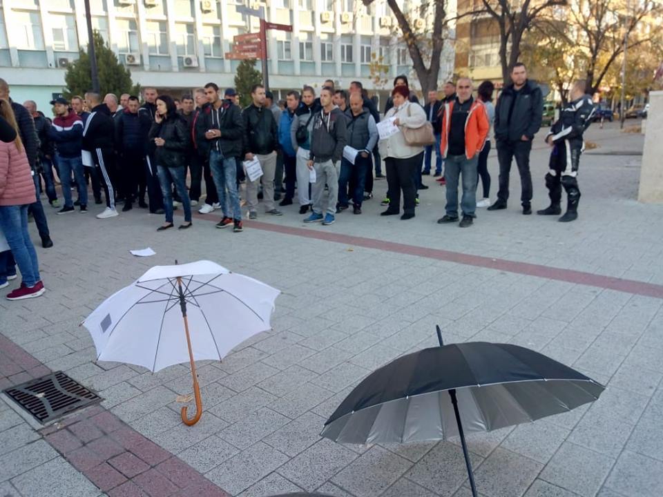 Протест след катастрофата в Търговище, причинена от пиян служител на съдебна охрана