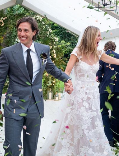 Гуинет Полтроу показа снимки от сватбата си