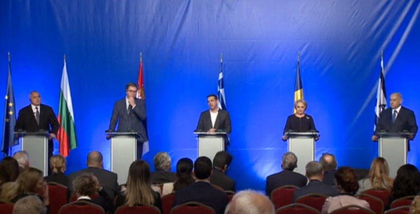 Гледайте НА ЖИВО пресконференцията между Борисов, Вучич, Ципрас, Дънчила и Нетаняху в Евксиноград (ВИДЕО)