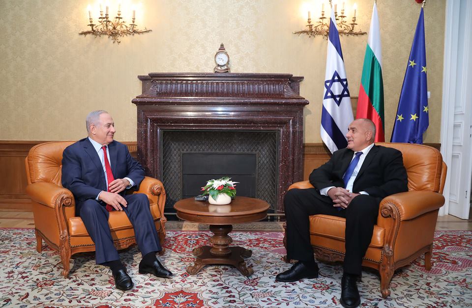 Борисов се похвали на Нетаняху с ремонта на двореца в Евксиноград