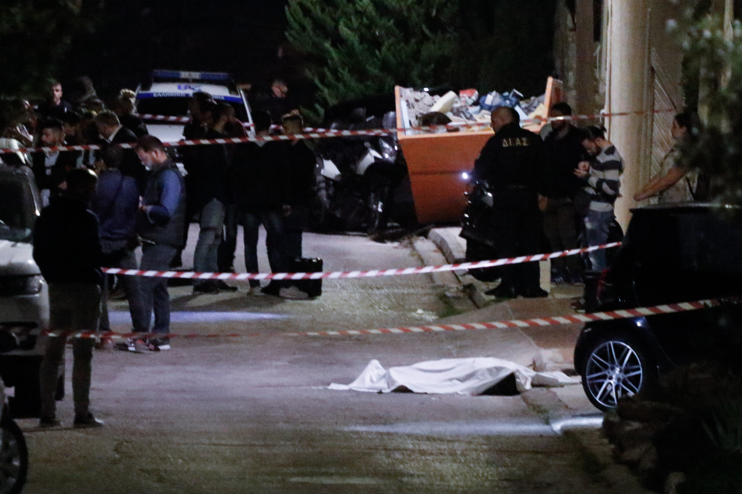 Гангстерско убийство в Атина