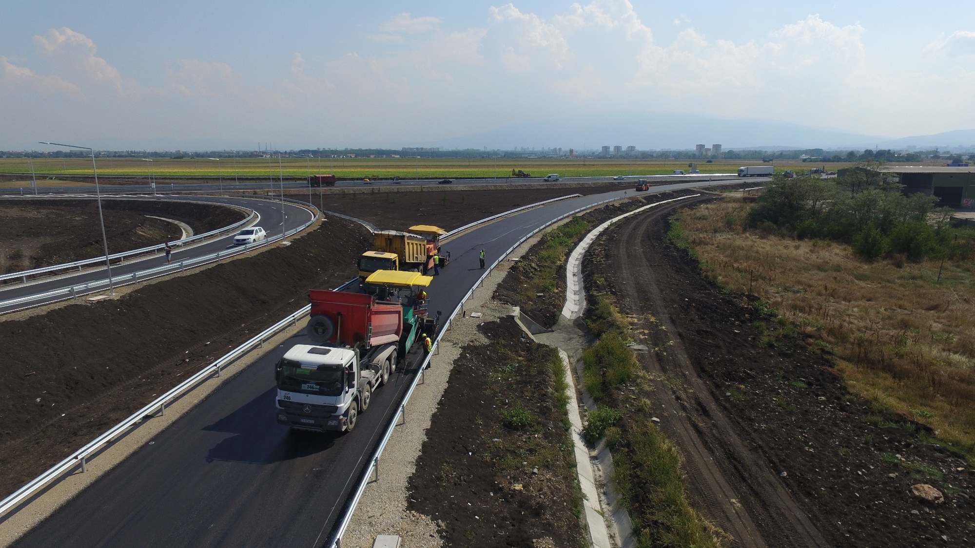 Затварят за ремонт едното платно на Северната тангента от утре