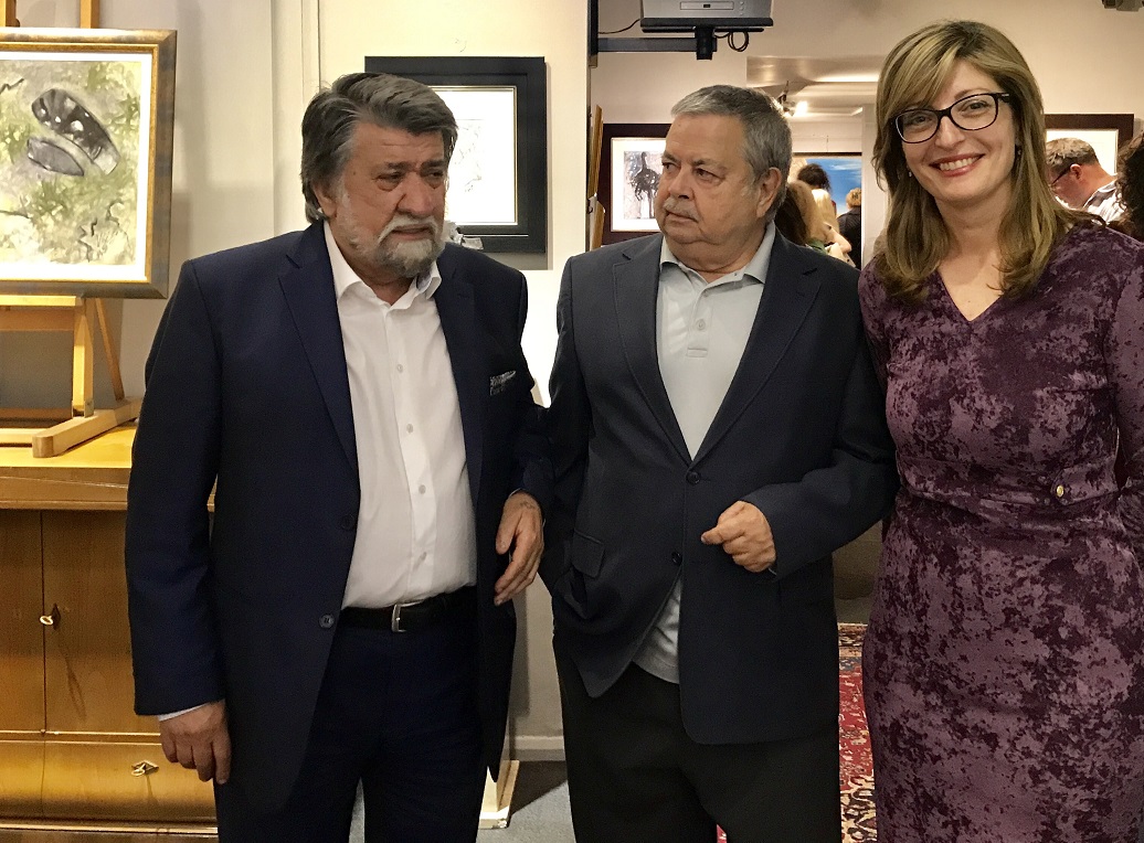 Изложбата на Вежди Рашидов събра артелита на Лондон в галерия "Галиарди"