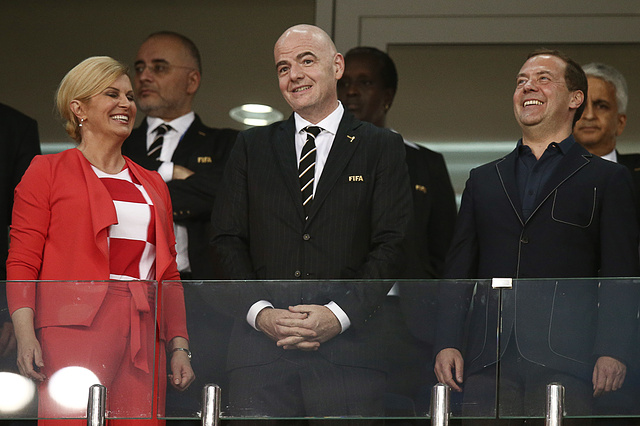 Руският премиер Дмитрий Медведев: Най-добрият мач в историята на футбола ни