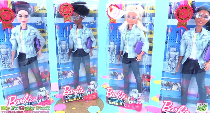 Барби роботен инженер насърчава момичетата да се занимават с програмиране
