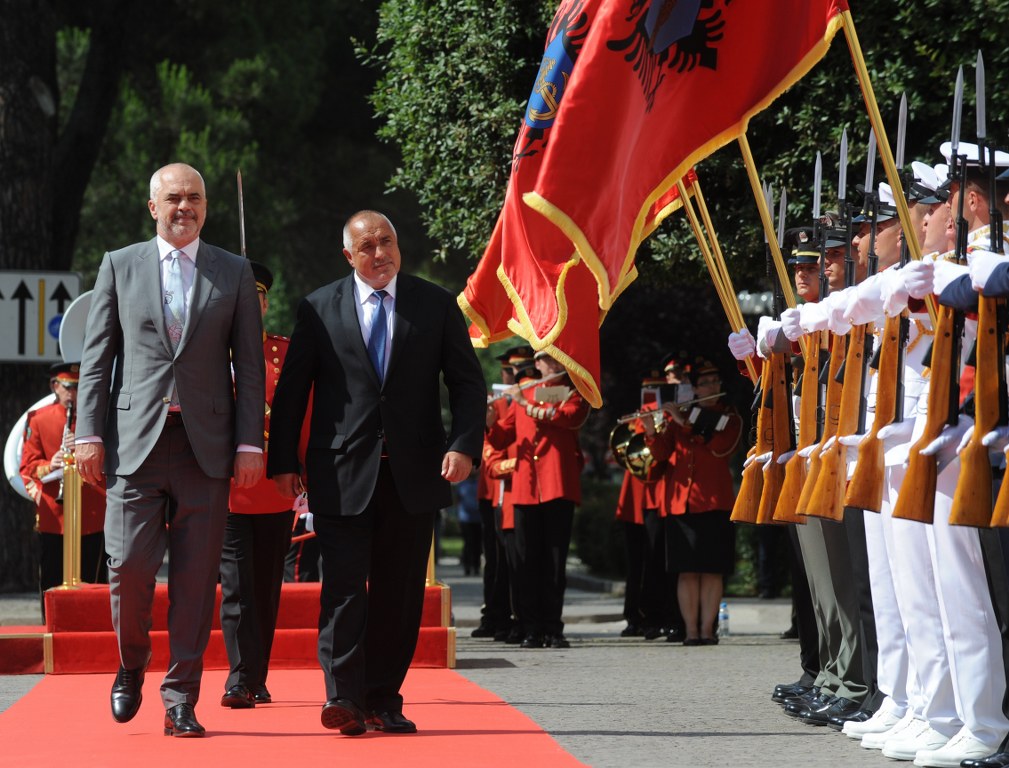 Борисов обсъжда с Еди Рама евроинтеграцията на Албания