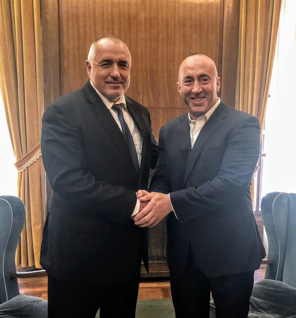 Борисов и косовският премиер Харадинай разговаряха за изграждането на Коридор №8