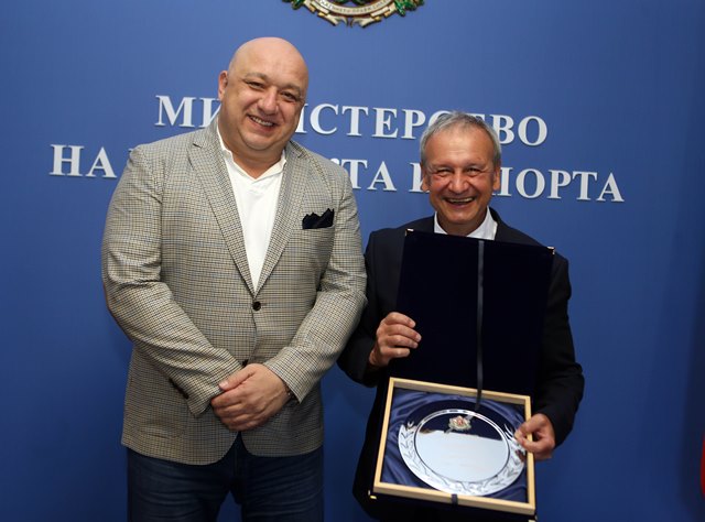 Кралев се срещна с президента на Европейския паралимпийски комитет