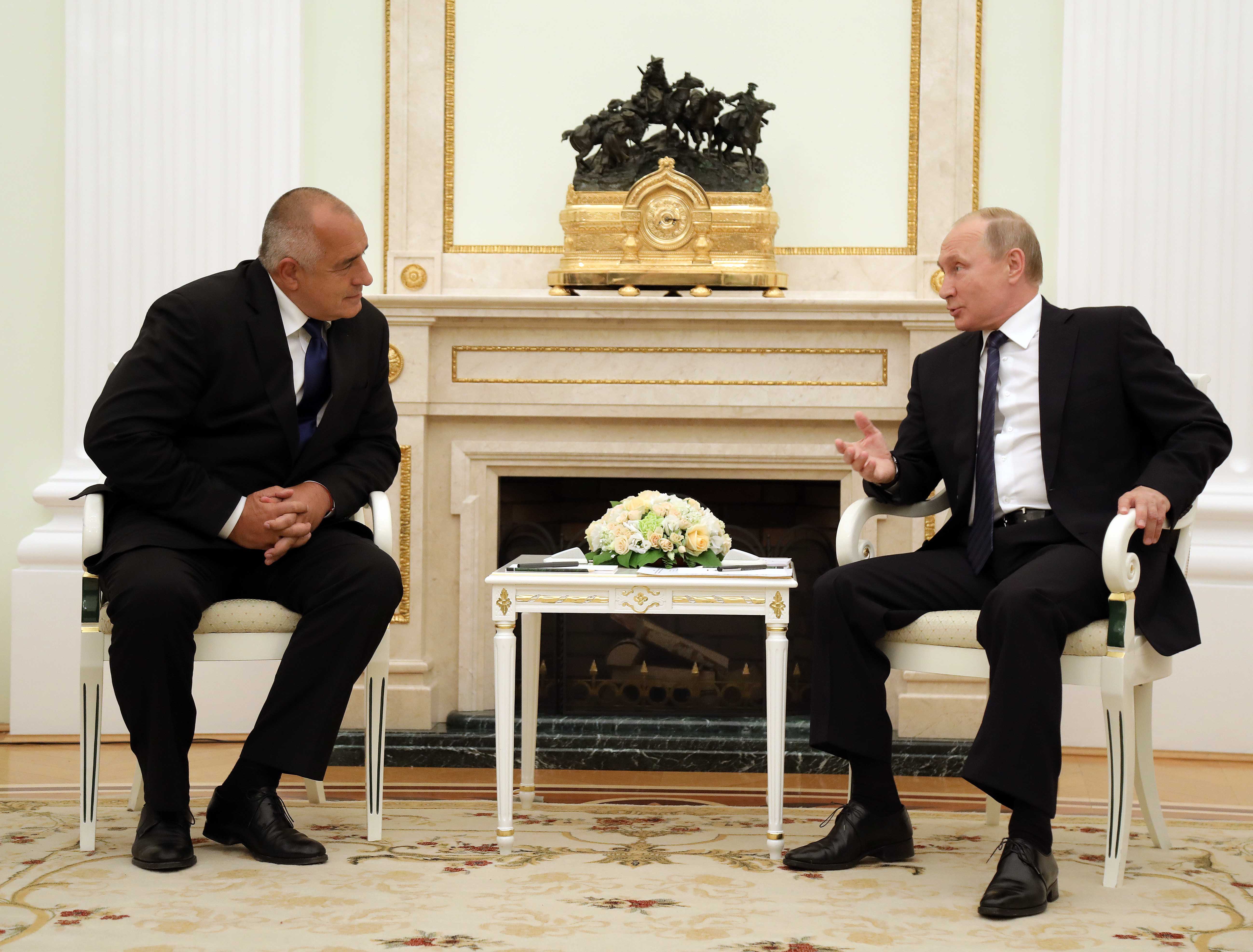 Путин към Борисов: Надявам се тази среща да създаде добри условия за развитие на нашите отношения