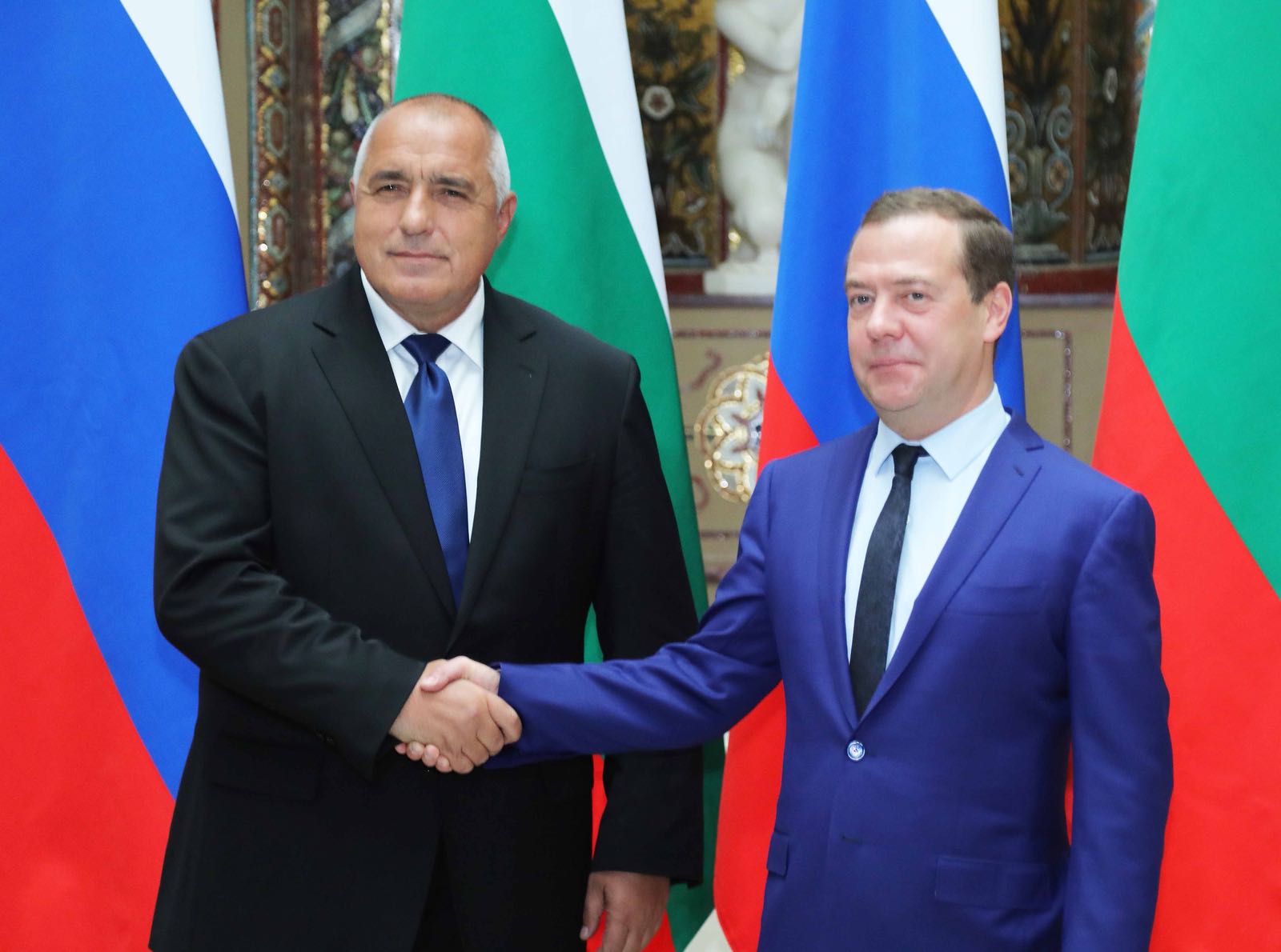 Борисов към Медведев: Разчитам на срещата с Путин да си поговорим за Сирия и Европа