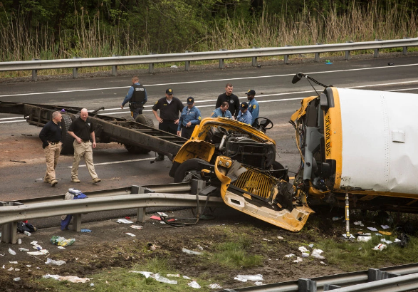 Двама загинали и 43 ранени при тежка катастрофа в Ню Джърси