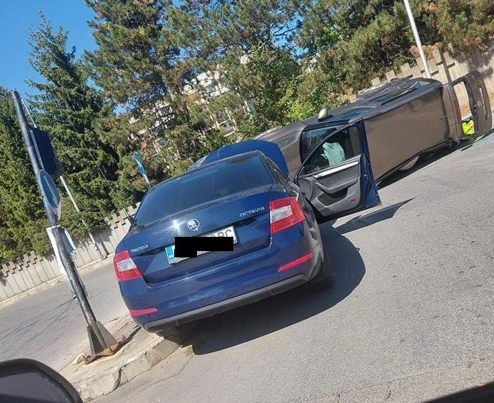 Зрелищна катастрофа във Велико Търново