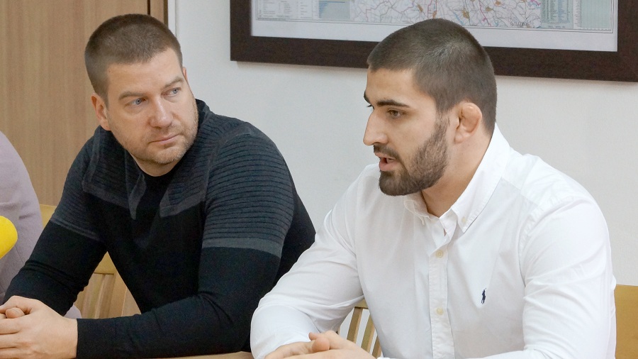 Кметът на Стара Загора Живко Тодоров се срещна със световния вицешампион по бойно самбо Денислав Златев
