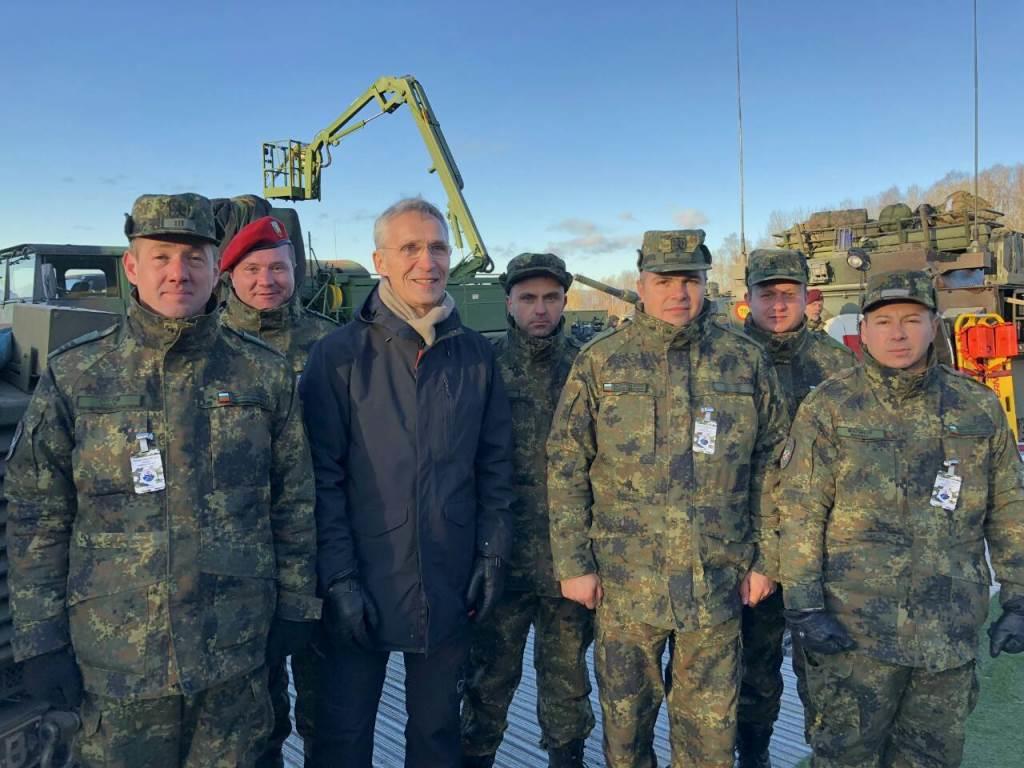 Ген.-лейтенант Димитър Илиев поздрави българските участниците в учението на НАТО „Trident Juncture - 2018”