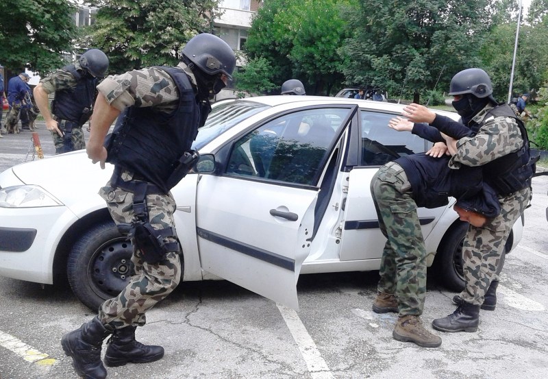 Спецполицаи атакуваха незаконен добив на дърва в Търновско
