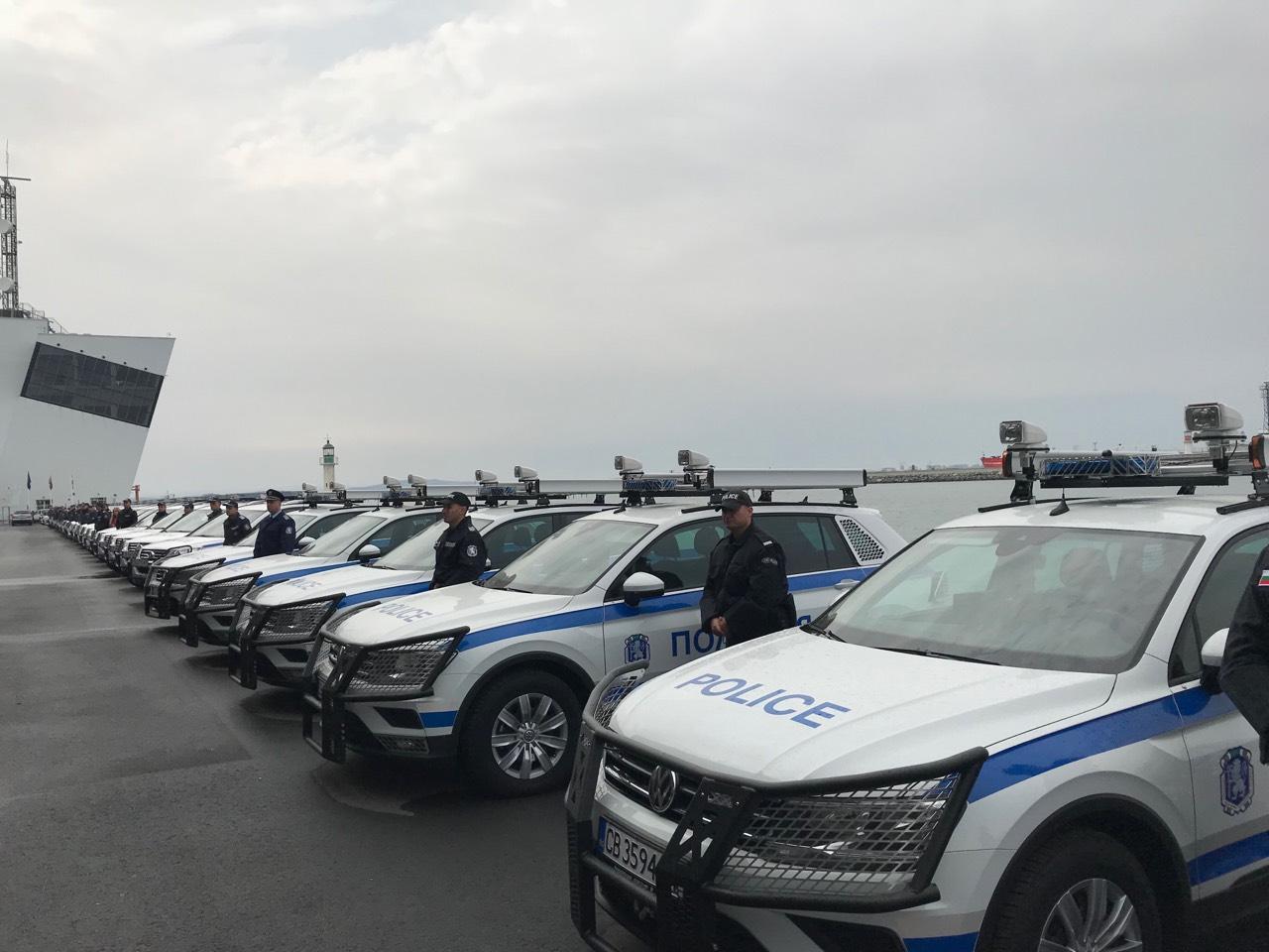73 нови патрулни автомобили с повишена проходимост за бургаската полиция
