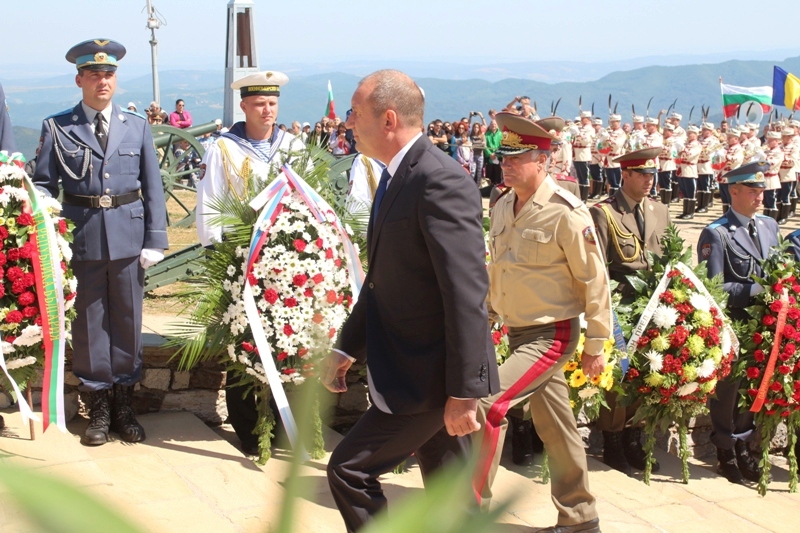 Президентът Румен Радев ще участва в националното честване на 141 години от Шипченската епопея