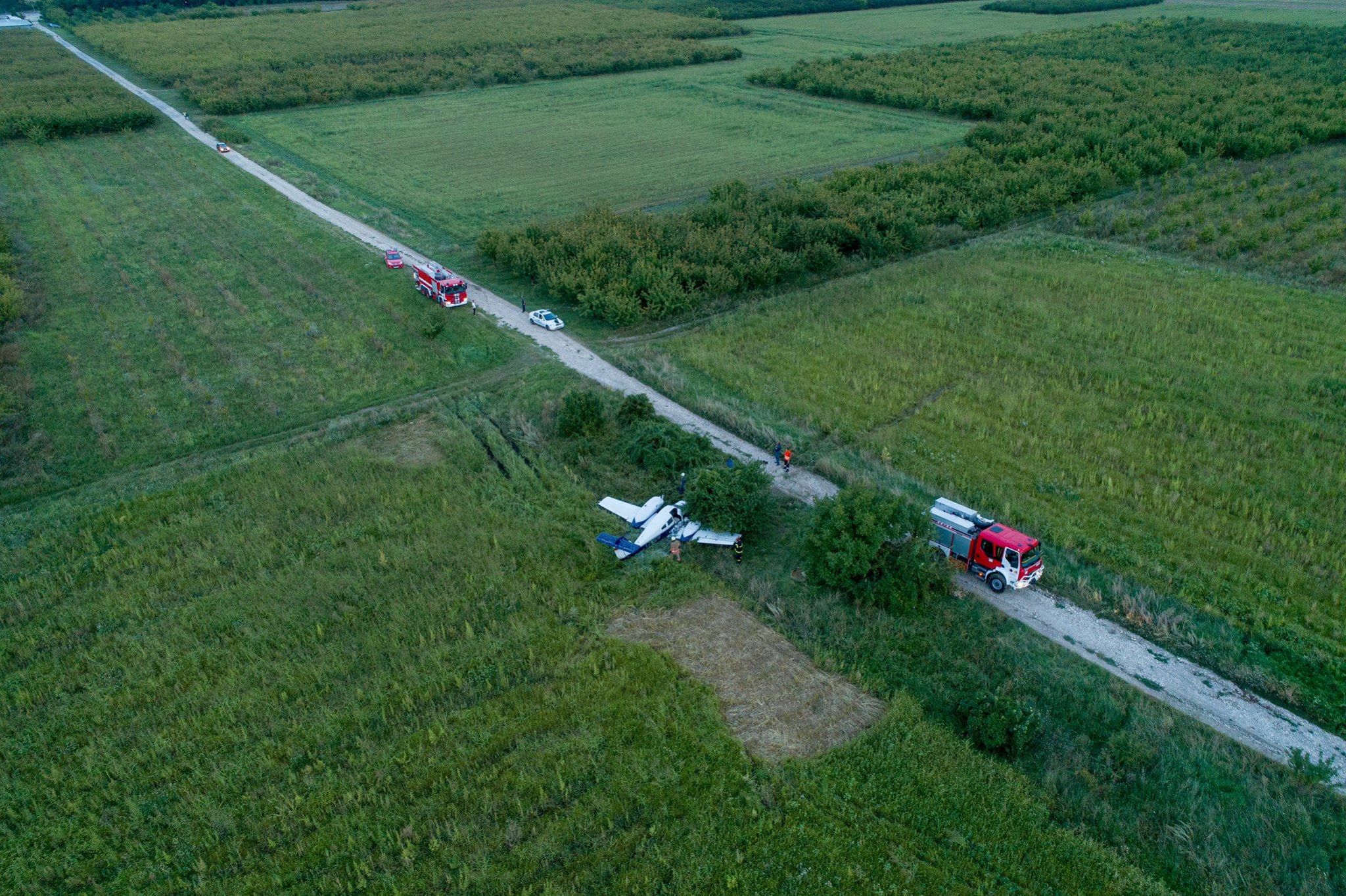 Вижте от птичи поглед падналия край Шумен самолет (СНИМКИ)