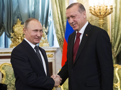 Путин поздрави Ердоган за победата на изборите