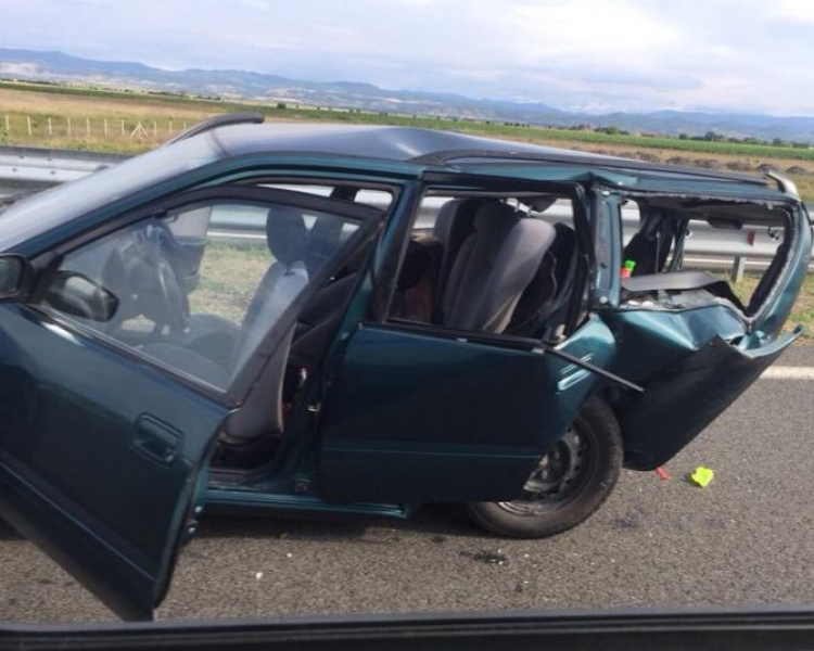 Катастрофа блокира движението на „Тракия“