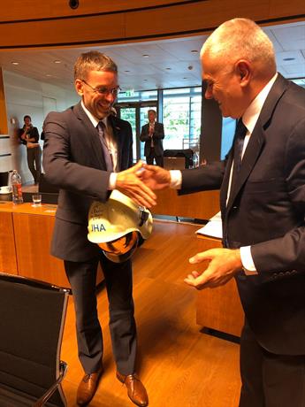 Валентин Радев към колегата си Херберт Кикъл: Да продължим да работим за интересите на европейските граждани