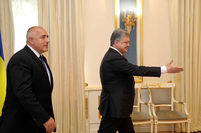 Борисов пред Порошенко: Винаги сме били за спазването на Минските споразумения, вълшебната дума е "мир"
