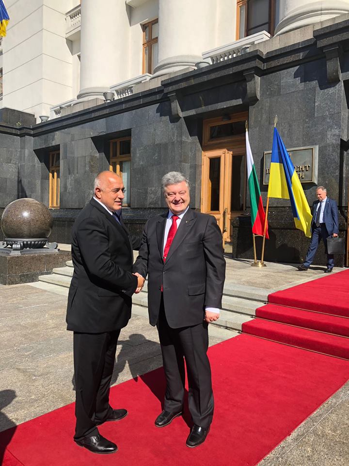 Започна срещата на Борисов с Порошенко