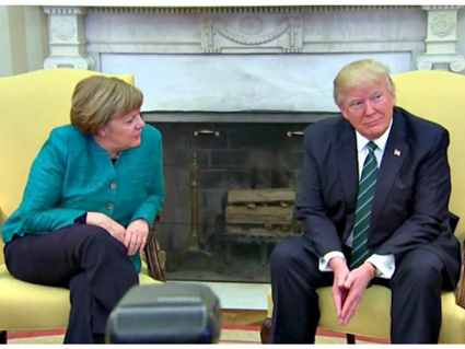 Меркел e във Вашингтон в последен опит да убеди Тръмп да не налага търговски санкции на ЕС