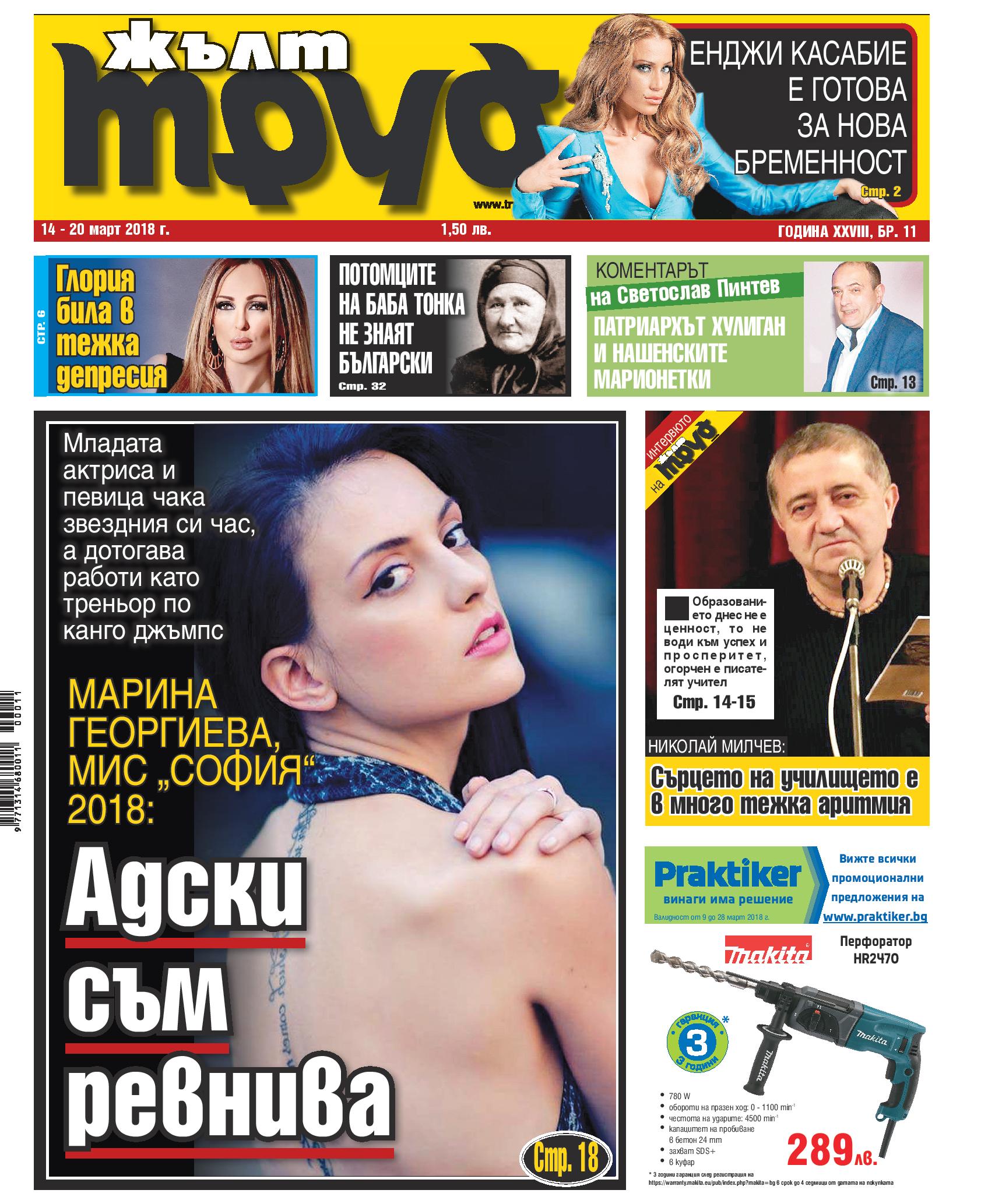 Марина Георгиева, Мис "София" 2018: Адски съм ревнива