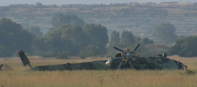 Падналият край Пловдив хеликоптер е водил военния парад на 6 май в София