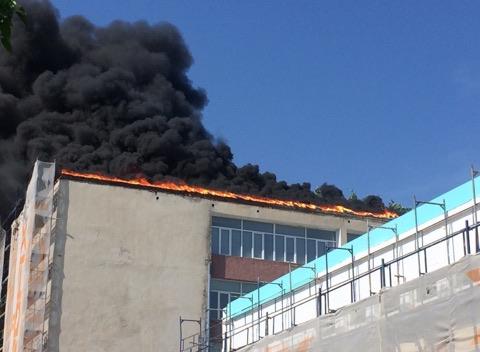 Запали се училище в Шумен