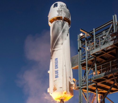Американската компания "Блу ориджин" изстреля успешно суборбиталния си кораб "Ню шепърд"