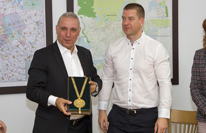 Стоичков е почетен гражданин на Стара Загора
