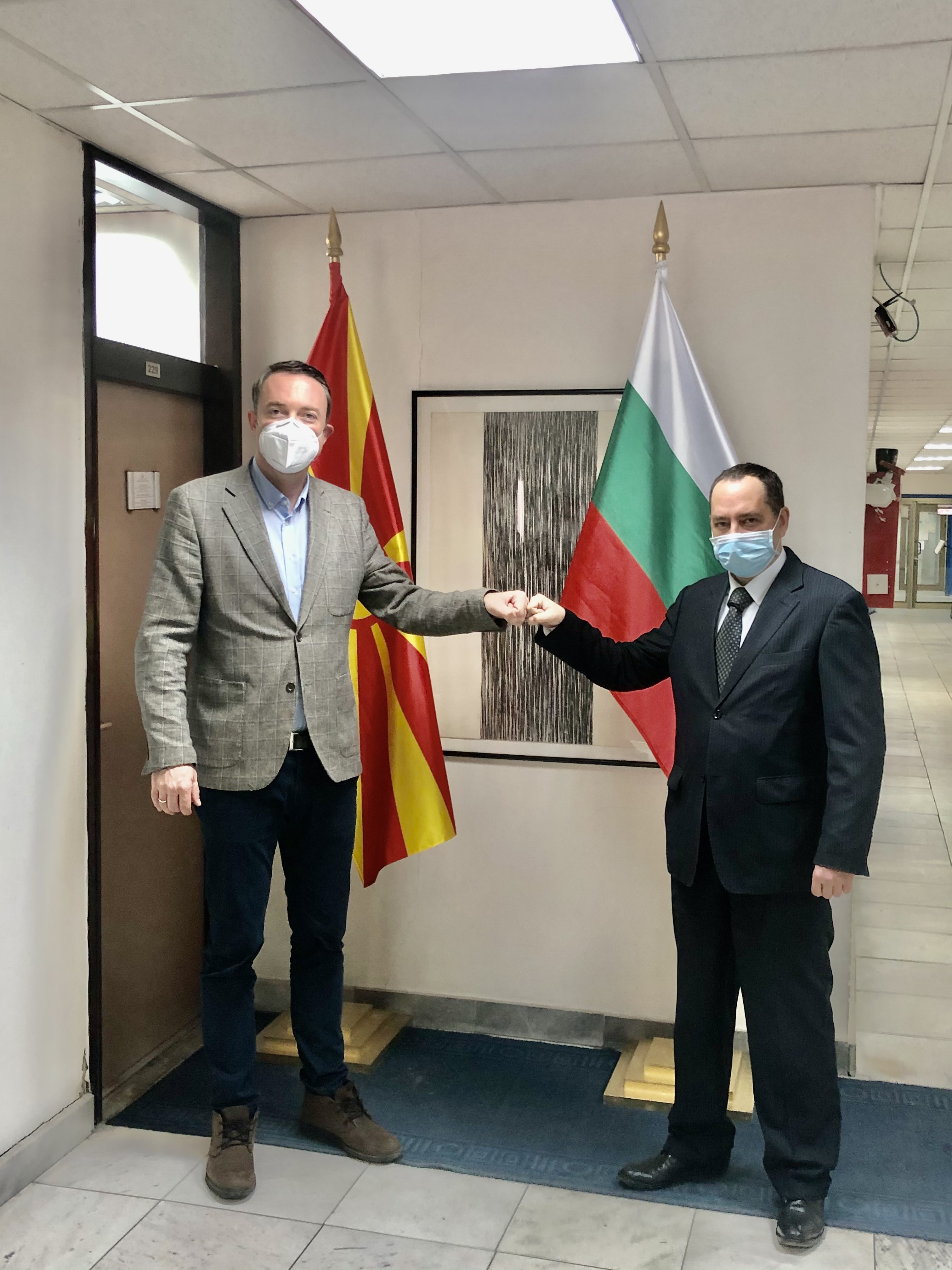 Посланикът ни в Скопие обсъди изграждането на ГКПП „Клепало“ с македонския министърът на местното самоуправление Горан Милевски