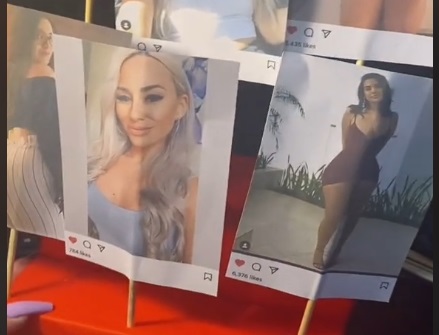 Дама подари на мъжа си снимки на жените, които e харесал в Instagram (ВИДЕО)