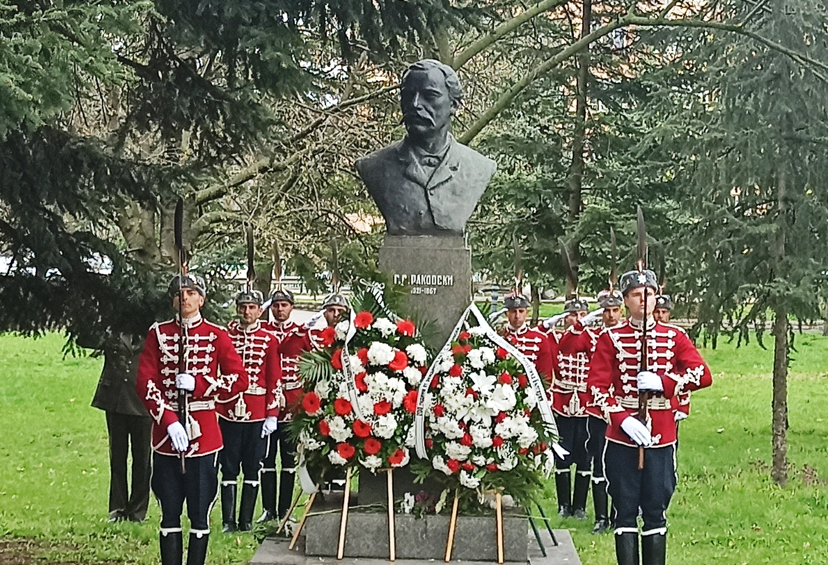 Тържествена церемония отбеляза годишнината на Г. С. Раковски