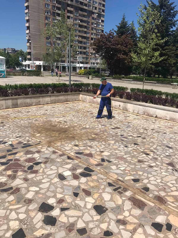 Пуснат е фонтанът в Южния парк