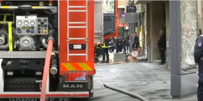 Взрив на газова бутилка срина заведение в Белград, петима ранени (ВИДЕО)