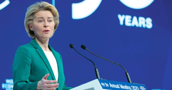 Урсула фон дер Лайен: ЕС има за цел да изнесе 700 млн. дози от ваксината срещу COVID-19