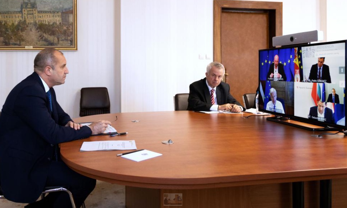 Радев към Шарл Мишел: Българският План за възстановяване ще е готов през юли