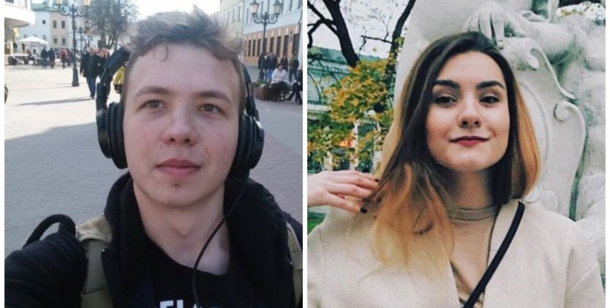 Роман Протасевич и София Сапега са поставени под домашен арест