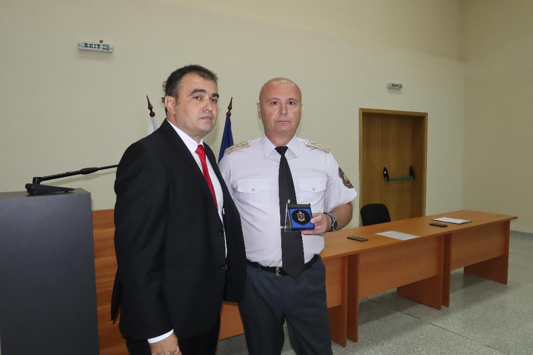 Наградиха 109 служители на МВР в област Видин за празника