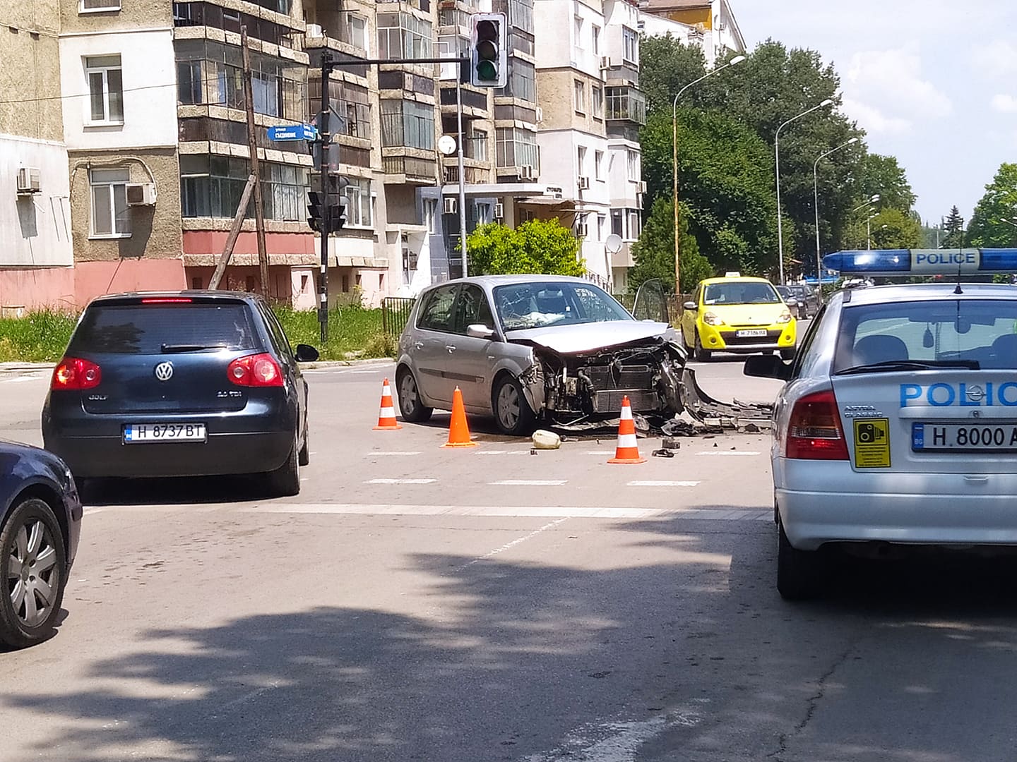 Катастрофа на "червено"