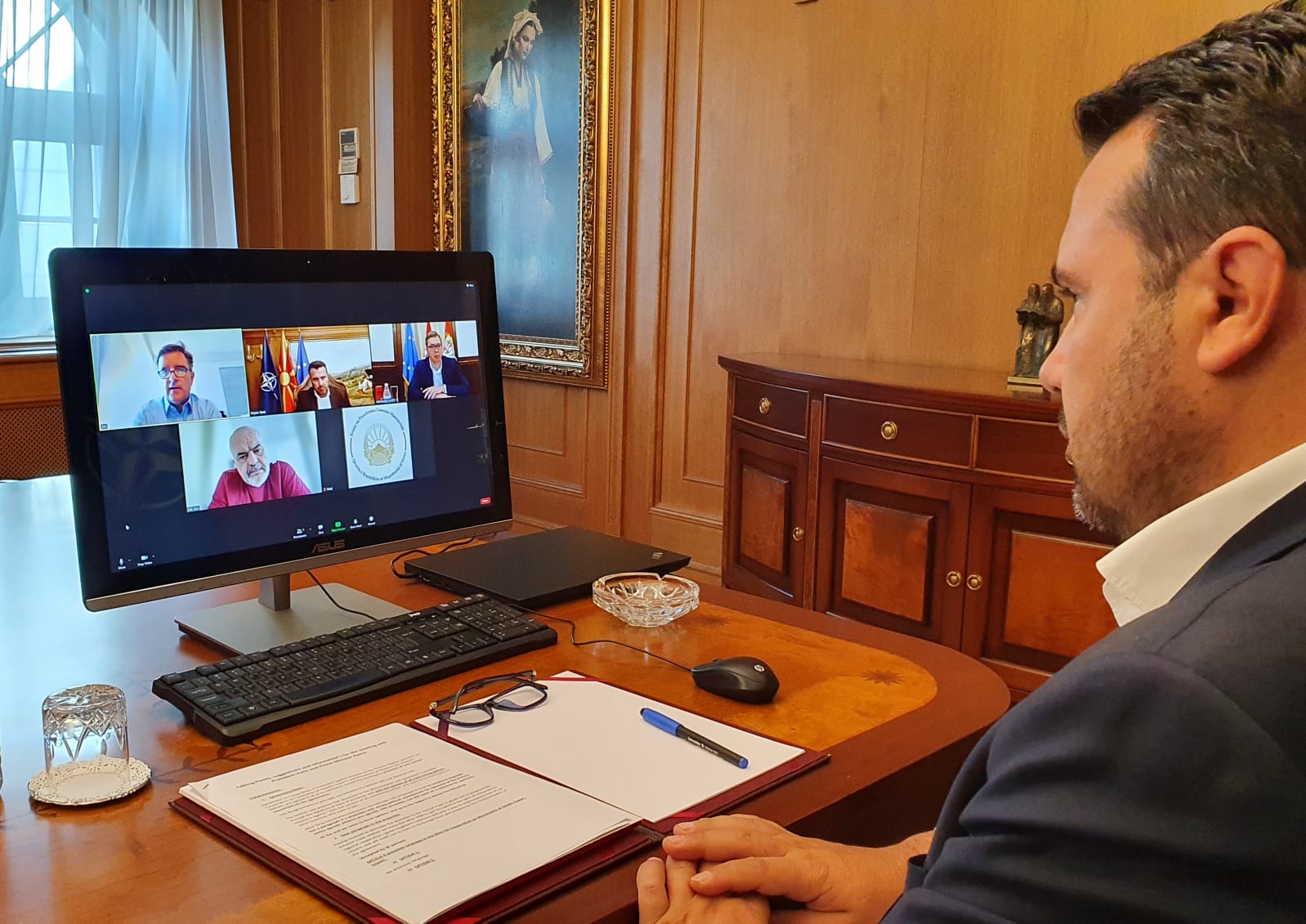 Заев след онлайн среща с Вучич и Рама: Това са нови Балкани, европейски