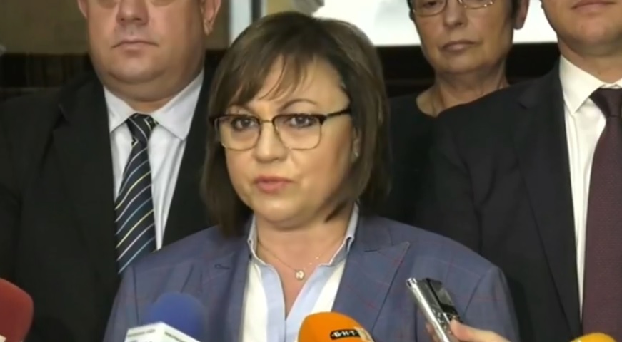 Нинова: Ако третият мандат дойде при нас, ще поискаме среща с президента за служебните министри (ВИДЕО)