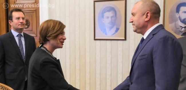 Румен Радев проведе среща с посланика на Турция у нас