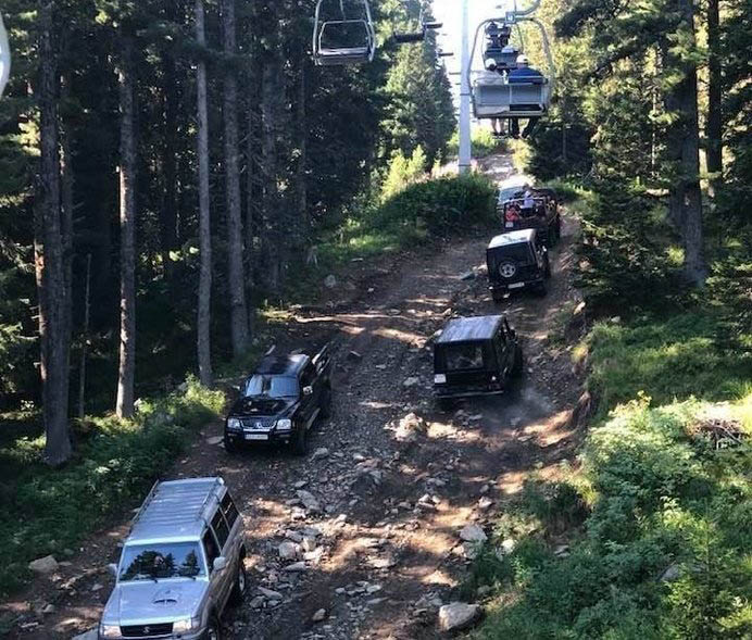 Жандармерия и НАП с операция срещу превозите с джипове под Седемте рилски езера