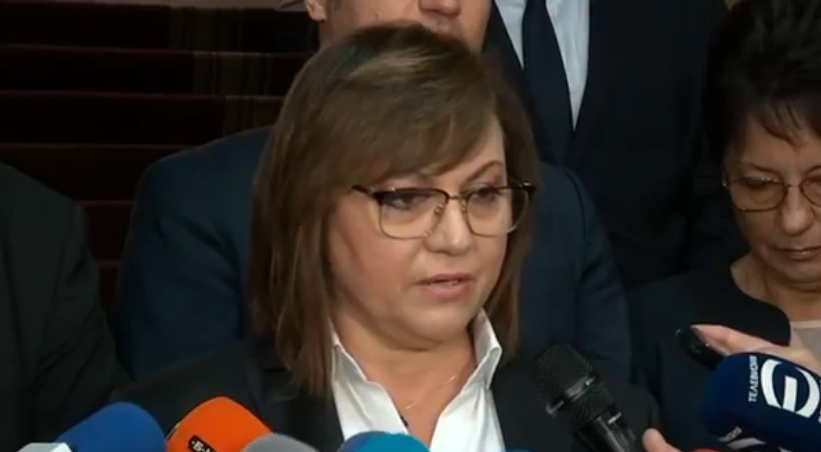 Нинова: Следващия петък трябва да отидем при президента с кандидат за премиер (ВИДЕО)